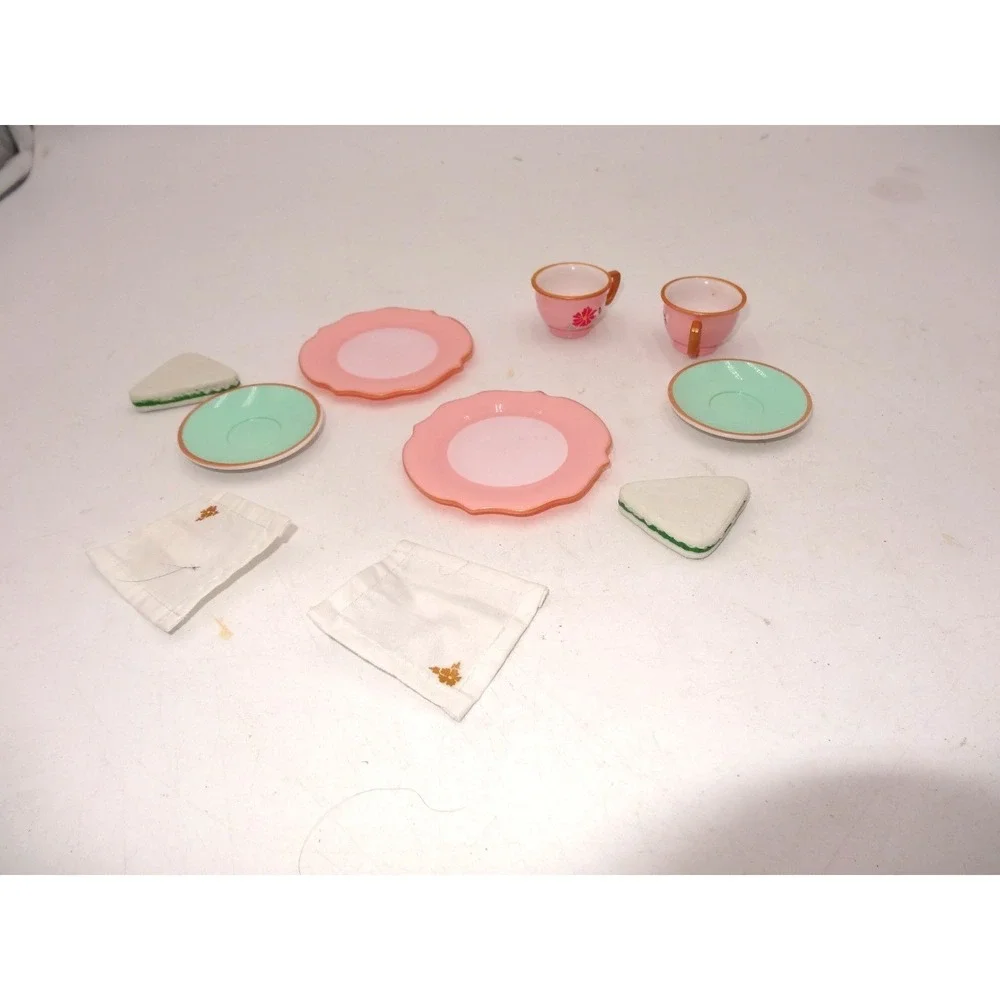 American Girl‎ Doll Teatime Table & Chairs Set Truly Me some Accessories Retired